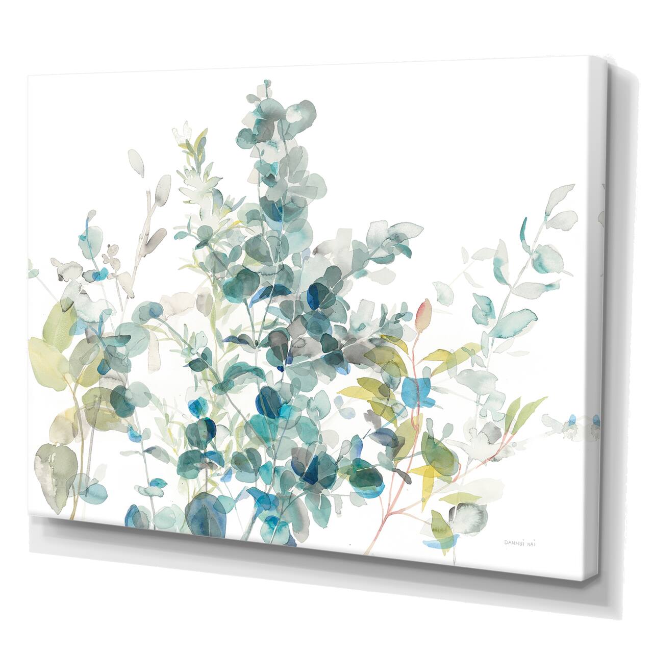 Designart - Eucalyptus Natural Element - Farmhouse Canvas Art